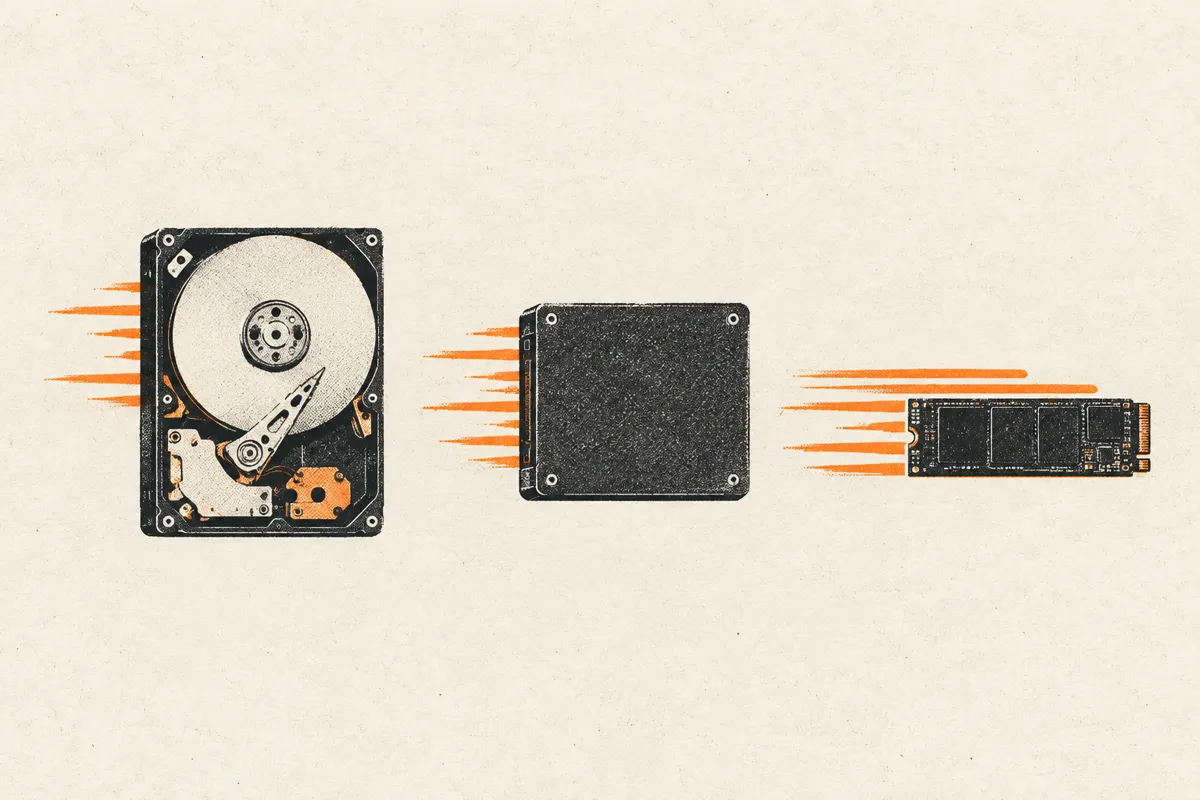 NVMe, SSD или HDD: какой диск выбрать для сервера